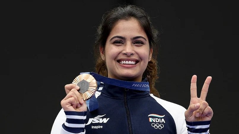 Olympics 2024: ಭಾರತದ ಮೊದಲ ಪದಕ ಬೇಟೆ: ಏರ್ ಪಿಸ್ತೂಲ್ ನಲ್ಲಿ ಪದಕ ಗೆದ್ದ ಮೊದಲ ಭಾರತೀಯೆ ಮನು ಭಾಕರ್!